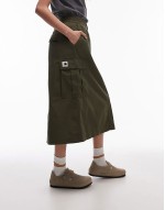 jet cargo skirt in khaki