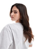 Cotton On boxy oversized t-shirt in grey
